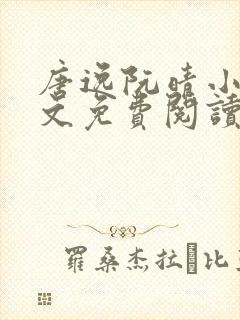 唐逸阮晴小说全文免费阅读最新章节