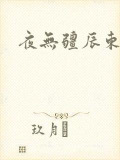 夜无疆辰东起点
