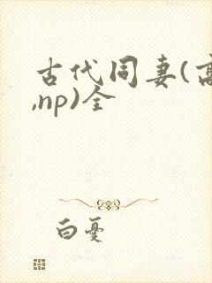 古代同妻(高h,np)全