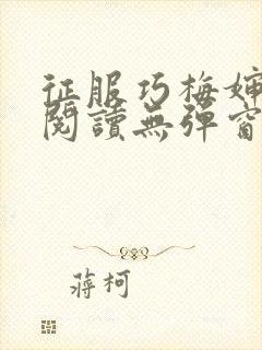 征服巧梅婶全文阅读无弹窗笔趣阁封面