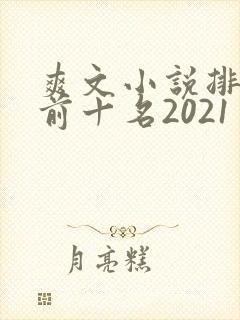 爽文小说排行榜前十名2021