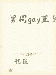 男同gay互草