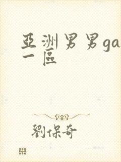 亚洲男男gay一区