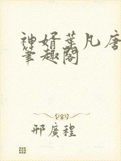 神婿叶凡唐若雪笔趣阁封面