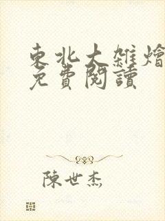 东北大杂烩小说免费阅读封面