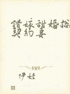 错嫁甜婚总裁的契约妻