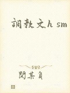 调教文h sm