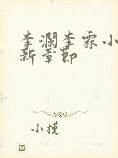 李澜李霖小说最新章节