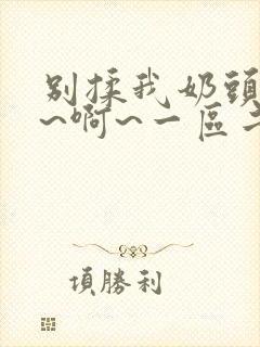 别揉我奶头~嗯~啊~一区二区三区封面