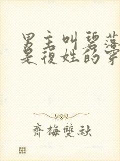 男主叫碧落女主是复姓的穿越小说