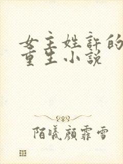 女主姓许的古代重生小说