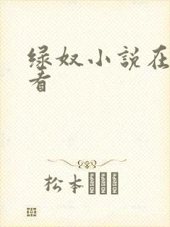 绿奴小说在线观看