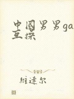中国男男gay互操