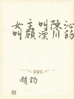 女主叫陈沁男主叫顾凛川的小说