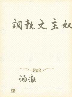 调教文主奴封面