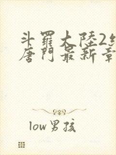 斗罗大陆2绝世唐门最新章节小说