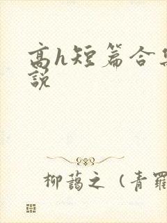 高h短篇合集小说