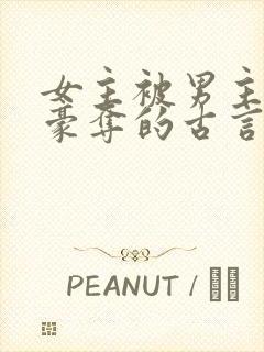 女主被男主强取豪夺的古言