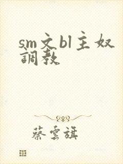 sm文bl主奴调教
