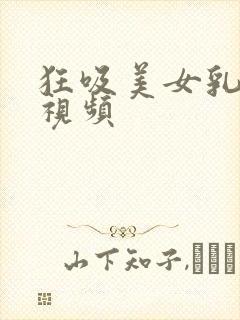 狂吸美女乳头的视频