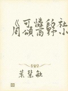 《可怜的社畜》周颂商野小说txt