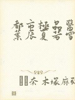 都市极品医神(叶辰夏若雪孙怡)封面