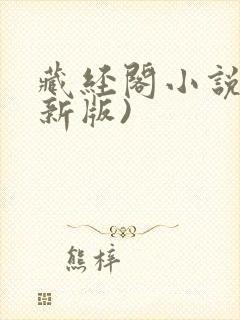 藏经阁小说网(新版)