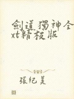 剑道独神全本txt精校版