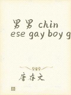 男男 chinese gay boy gv