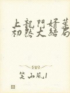 上龙门婿叶辰萧初然大结局