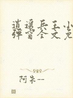 逍遥兵王小说无弹窗全文免费阅读封面