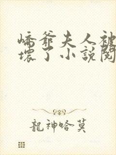 峤爷夫人被你惯坏了小说阅读全文