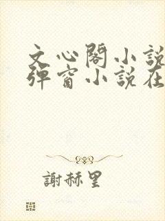 文心阁小说_无弹窗小说在线免费阅读