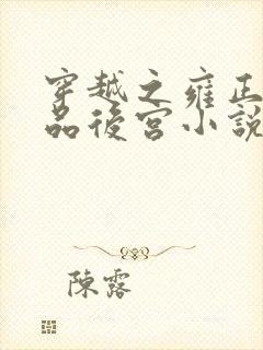 穿越之雍正的极品后宫小说封面