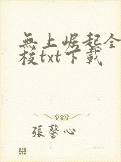 无上崛起全本精校txt下载