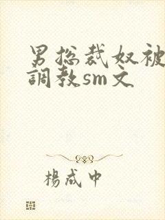 男总裁奴被绳绑调教sm文