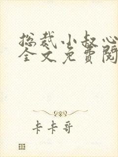 总裁小叔心尖宠全文免费阅读