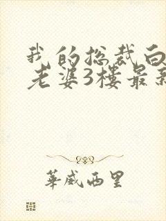 我的总裁白富美老婆3楼最新更新