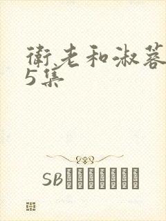 卫老和淑蓉第15集封面