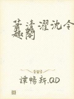 萧清濯沈令柔笔趣阁封面