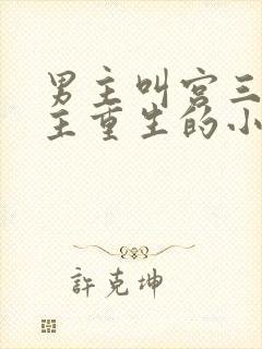 男主叫宫三爷女主重生的小说