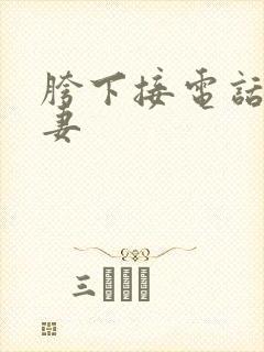 胯下接电话的人妻封面