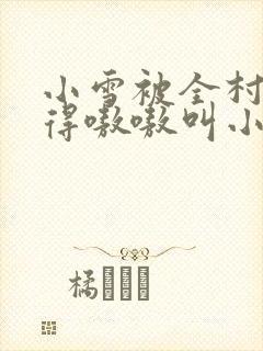 小雪被全村人玩得嗷嗷叫小说