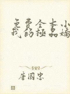 免费全本小说,我的极品娇妻