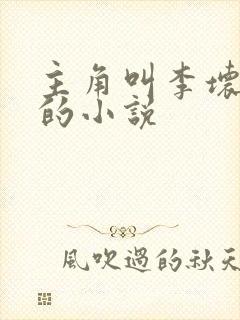 主角叫李坏穿越的小说