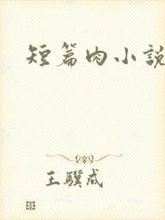 短篇肉小说合集封面
