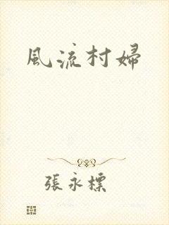 风流村妇封面