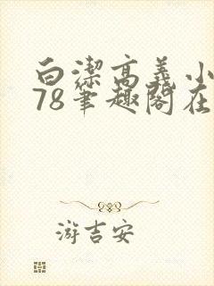 白洁高义小说178笔趣阁在线阅读封面