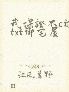 我保证不c进去txt御宅屋
