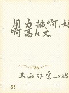 用力插啊,好爽啊高h文